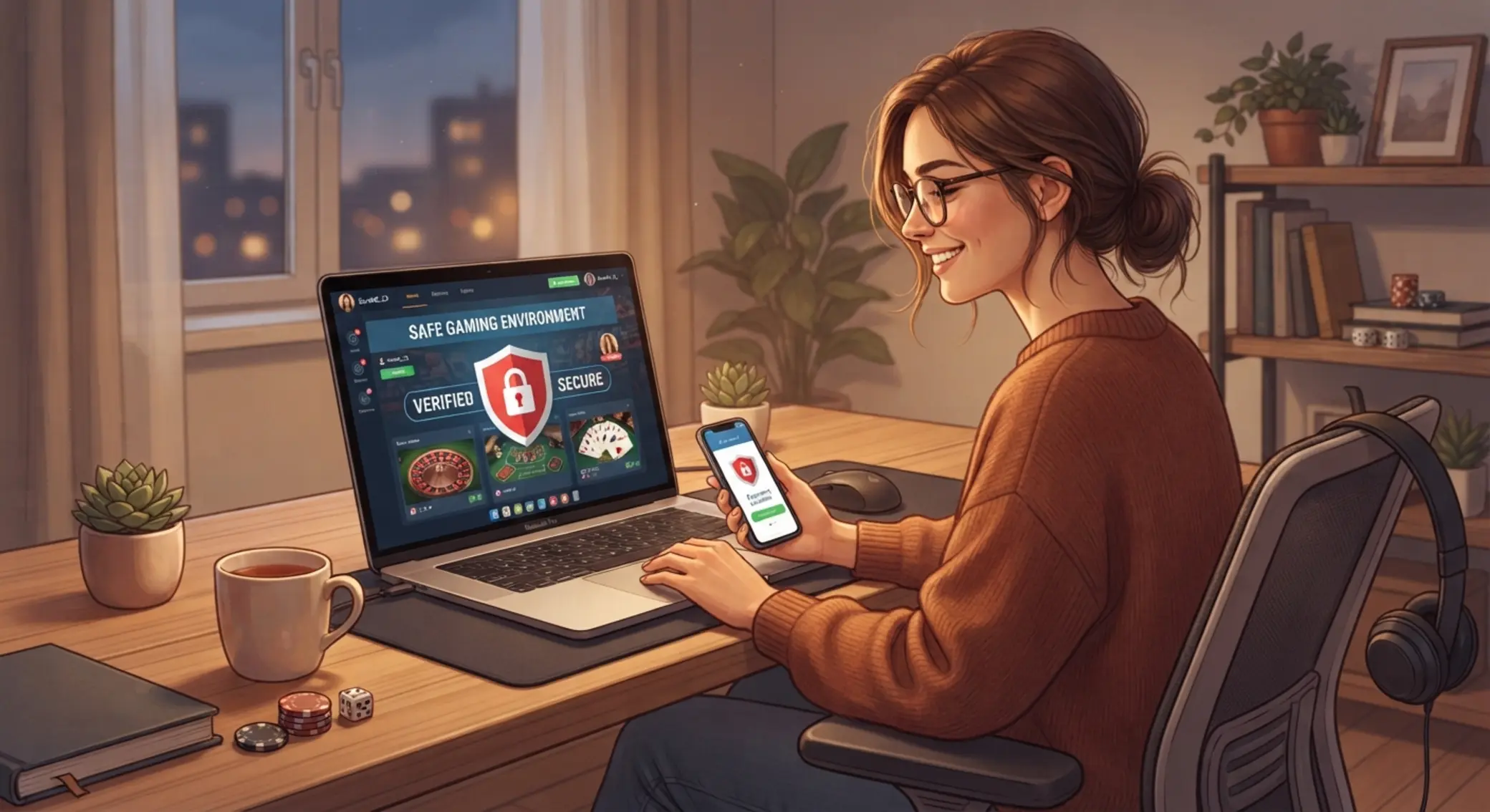 Bezpieczna gra w legalnym kasynie online Bezpieczna gra online na laptopie i smartfonie